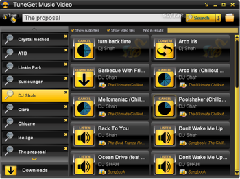 TuneGet Music Video screenshot 3