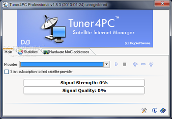 Tuner4PC screenshot