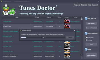 TunesDoctor screenshot