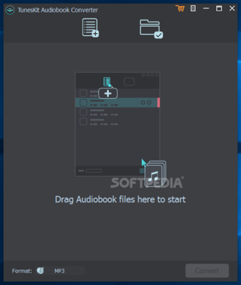 TunesKit Audiobook Converter screenshot