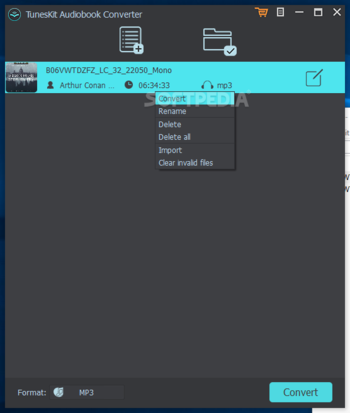 TunesKit Audiobook Converter screenshot 2