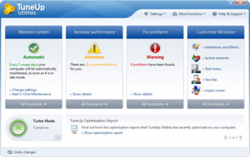 TuneUp Utilities 2014 screenshot 2