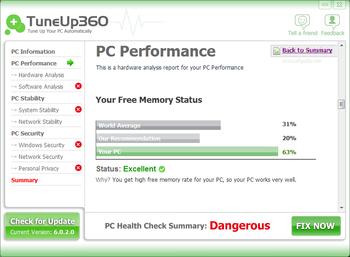 TuneUp360 screenshot 2