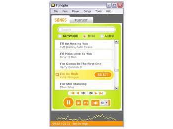 Tunopia screenshot