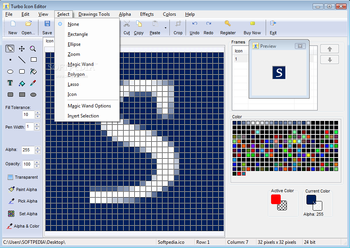 Turbo Icon Editor screenshot 2