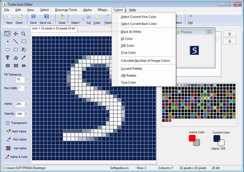 Turbo Icon Editor screenshot 6