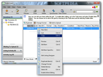 Turbo Lister screenshot 3