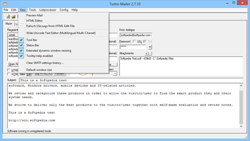 Turbo-Mailer screenshot 5