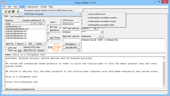 Turbo-Mailer screenshot 6