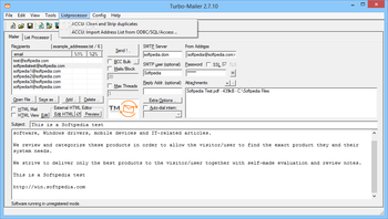 Turbo-Mailer screenshot 7