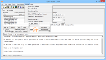 Turbo-Mailer screenshot 8