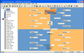 Turbo Tourney Pro screenshot
