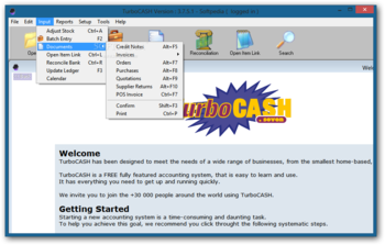 TurboCASH screenshot 3