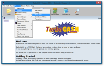 TurboCASH screenshot 4