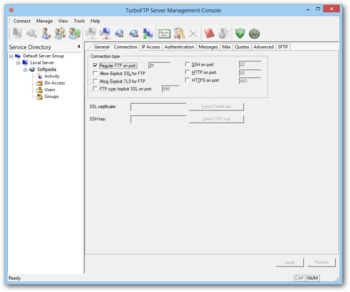 TurboFTP Server screenshot 8