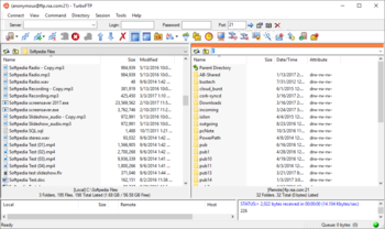TurboFTP screenshot