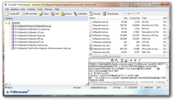 TurboZIP Compression Suite screenshot