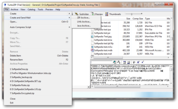 TurboZIP Compression Suite screenshot 2