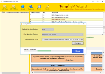Turgs eM Wizard screenshot