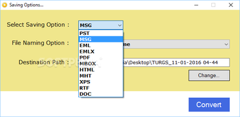 Turgs EML Wizard screenshot 3