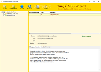Turgs MSG Wizard screenshot