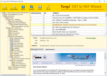 Turgs OST to NSF Wizard screenshot 3