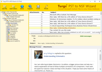 Turgs PST to NSF Wizard screenshot 2