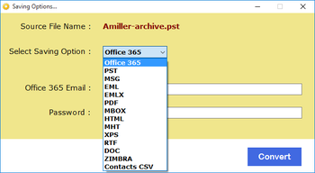 Turgs PST to Office 365 screenshot 3