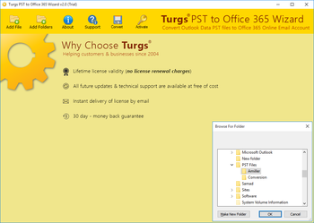 Turgs PST to Office 365 screenshot 4