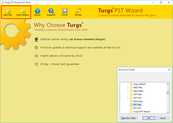Turgs PST Wizard screenshot 2