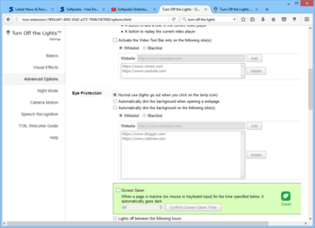 Turn Off the Lights for Firefox screenshot 5
