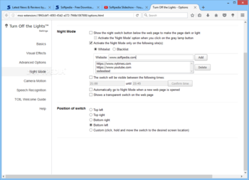 Turn Off the Lights for Firefox screenshot 6