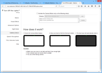 Turn Off the Lights for Firefox screenshot 7