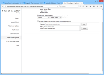 Turn Off the Lights for Firefox screenshot 8