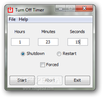 Turn Off Timer screenshot