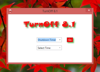 TurnOff 8.1 screenshot