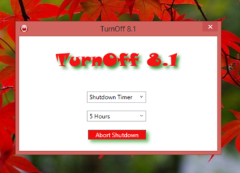 TurnOff 8.1 screenshot 2