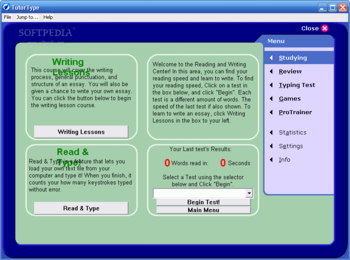 TutorType Typing Tutor screenshot 3