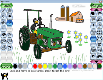 Tux Paint Plus screenshot