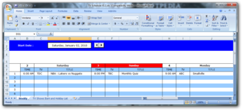 TV Schedule screenshot 2