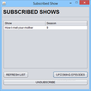 TV Schedule Manager screenshot 2