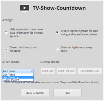 TV-Show-Countdown screenshot 5