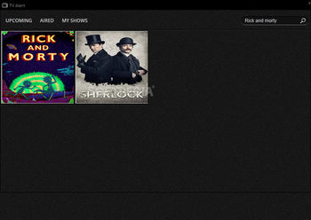 TVAlertNet screenshot 2