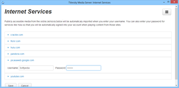 TVersity Media Server screenshot 3