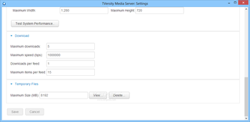 TVersity Media Server screenshot 7