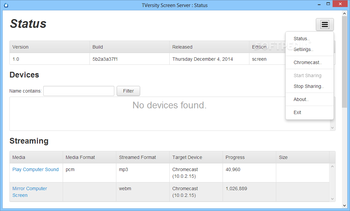 TVersity Screen Server screenshot 3
