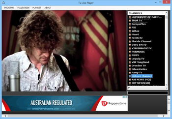 TvLivePlayer screenshot 2