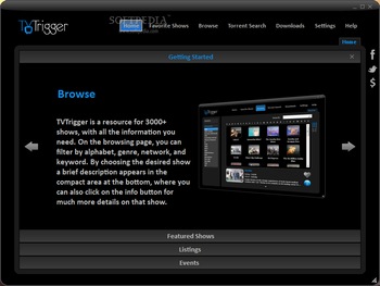 TVTrigger screenshot