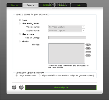 TVU Broadcast Software screenshot