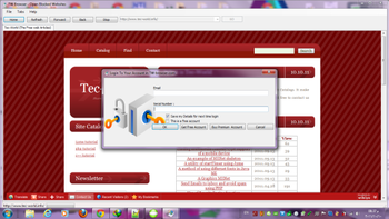 TW-Browser screenshot